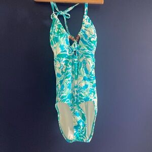 Fun beach themed swimsuit